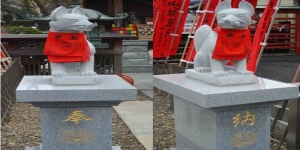 Komainu 狛犬 are the guardian statues of Japanese temples and shrines