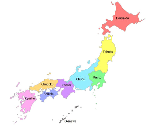 JAPAN MAP